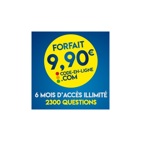 Forfait 6 mois