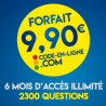 Forfait 6 mois