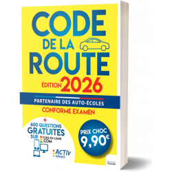 Pack Forfait 6 mois + le Livre de Code + "Réussir l'épreuve de conduite"